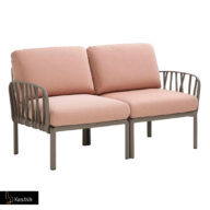 مبل دو نفره کومودو دسته دار - Naz